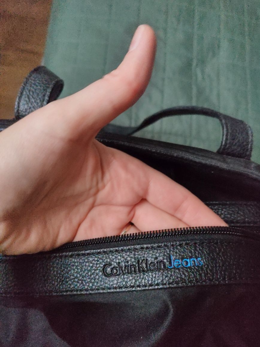 Calvin Klein Jeans torebka czarna duża