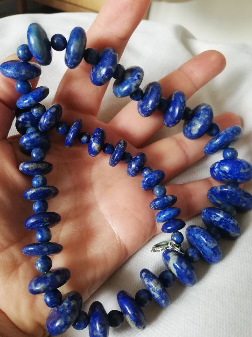 Naszyjnik z Lapis Lazuli