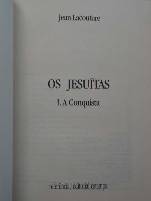 Os Jesuítas de Jean Lacouture - 2 Volumes - 1ª Edição