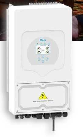 Гібридний інвертор DEYE SUN-6K-SG03LP1-EU, 6 кВт, 1 фаза