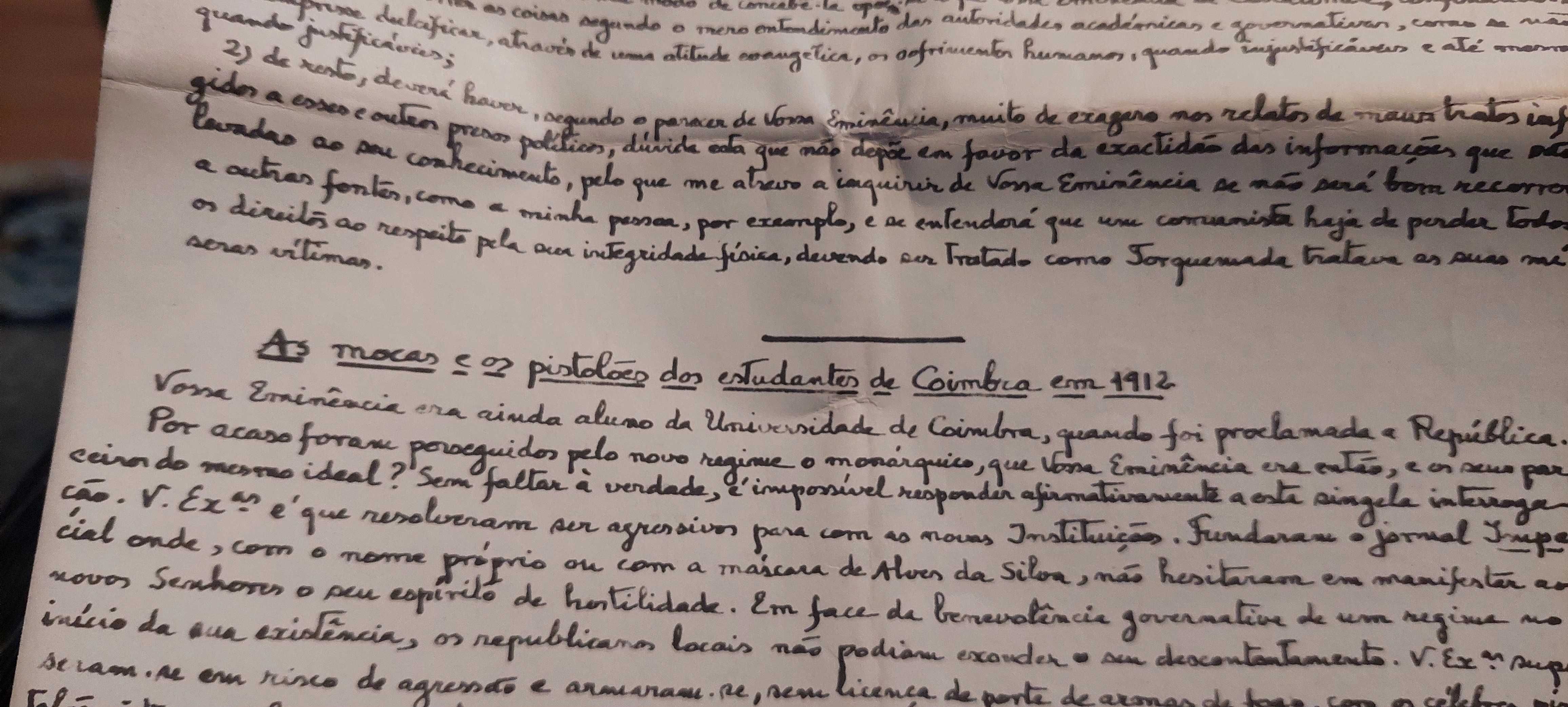 Salazar Cunha  Leal Bispo  Porto 1965 Partido Chega