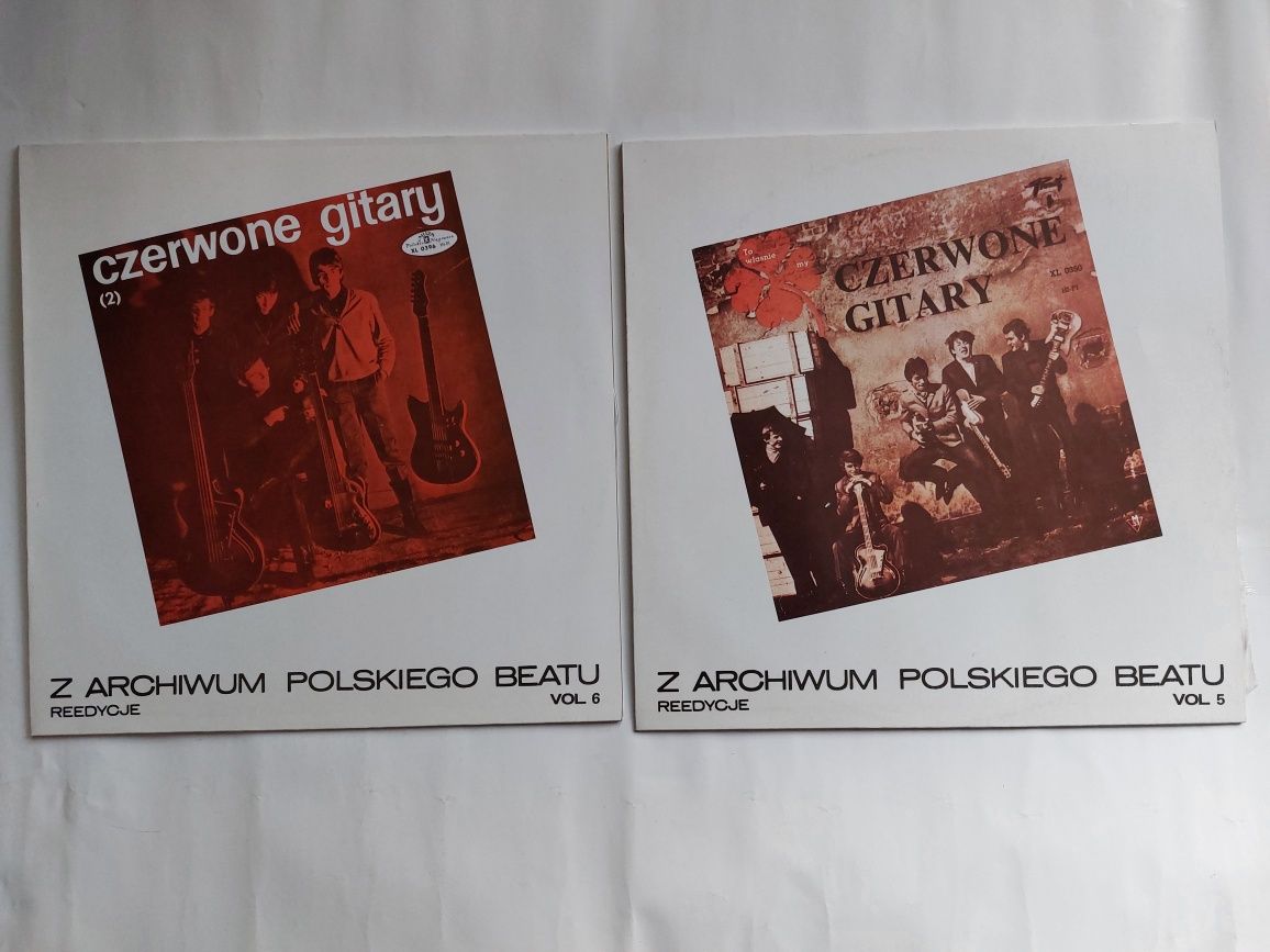 Z archiwum polskiego beatu czerwone gitary vol 5 vol 6 stan mint