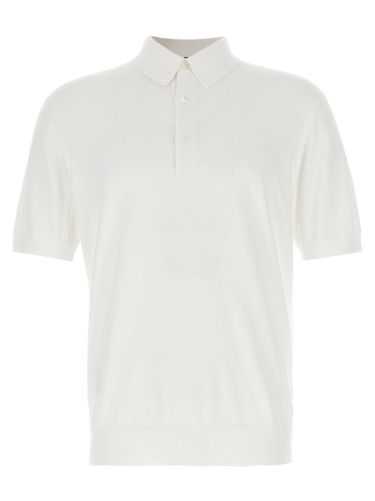 Чоловоче бавовняне поло Zegna