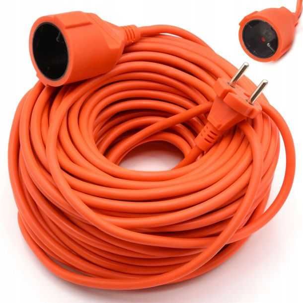 PRZEDŁUŻACZ KABEL ogrodowy 3x 1,5mm pojedynczy 10m 20m 30m 50m 1757