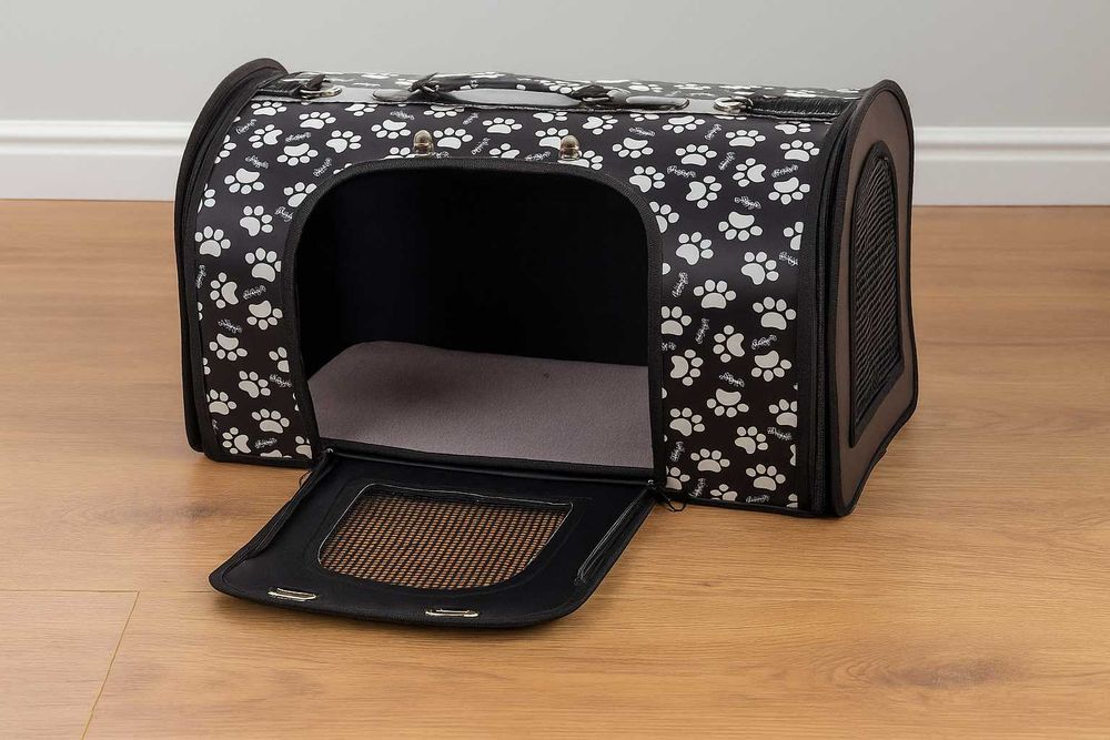 Torba transportowa dla psa kota królika gryzonia na ramię rączka 49cm