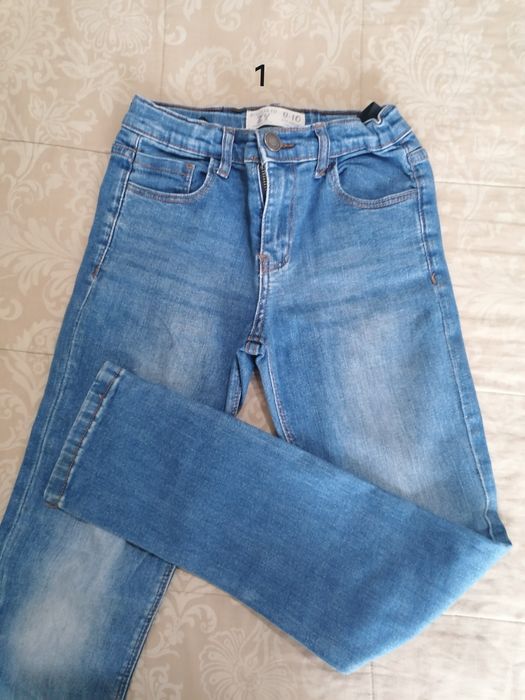 Lote de 3 calças de ganga 9-10A