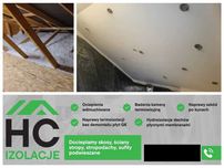 HC Izolacje - Ocieplenia wdmuchiwane, Hydroizolacje dachów i tarasów.