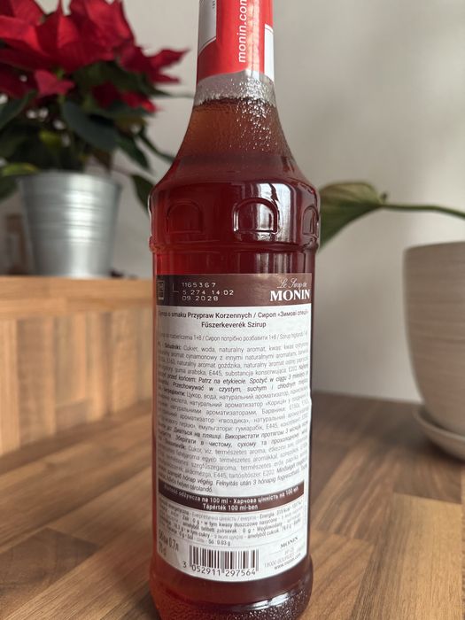 Monin winter spice syrop do kawy herbaty