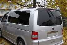 VW VOLKSWAGEN TRANSPORTER T5 - spoiler na klapę / daszek