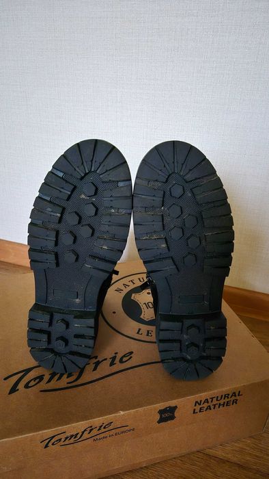 Чоботи жіночі Tomfrie шкіряні зимові