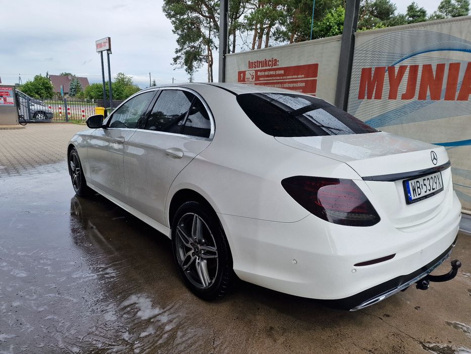 Mercedes E klasa 220d amg wynajem