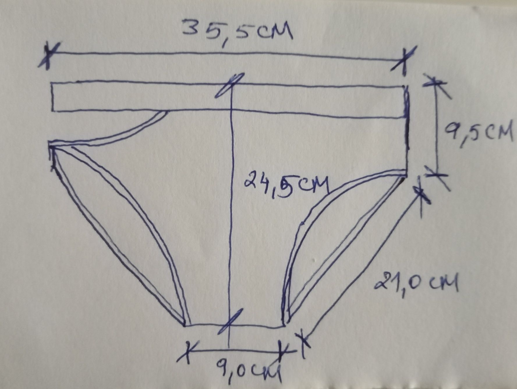 Tanga branca Addanu tam. L (N-9/69C)