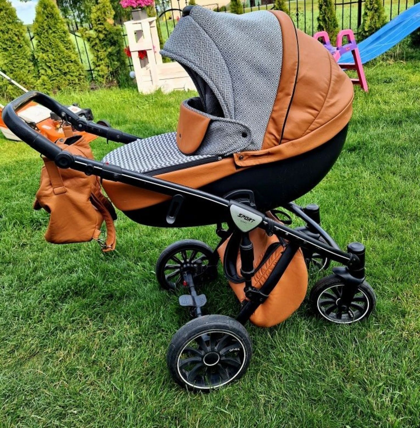 wózek 2w1 Anex sport stan dobry