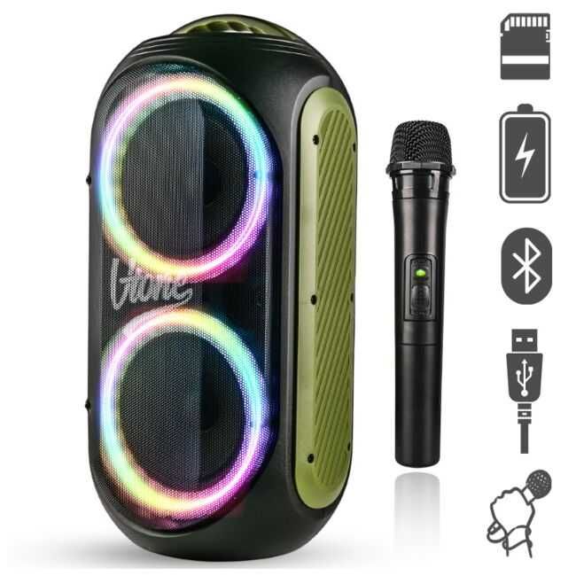 V-TONE beFree akumulatorowy głośnik 30W z mikrofonem bezp.BT Vtone