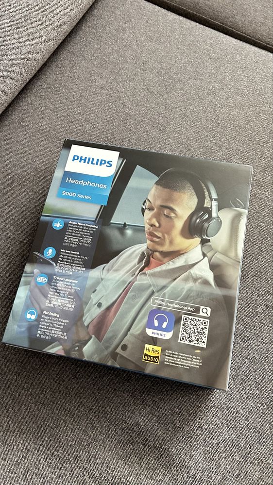 Philips TAH9505BK Wireless ANC Bluetooth Hi-Res