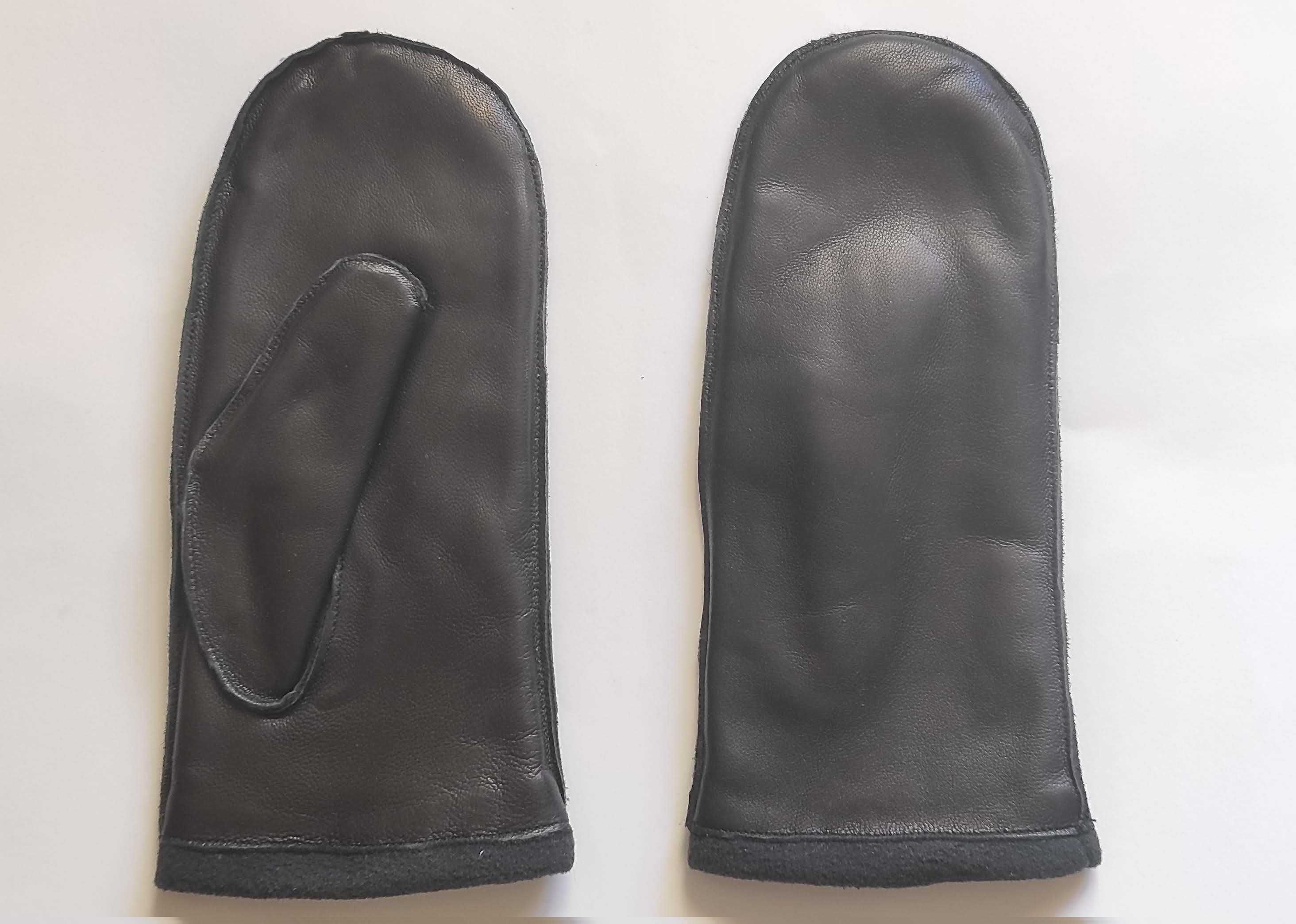 Варежки женские из натуральной Итальянской кожи Р.7,5
