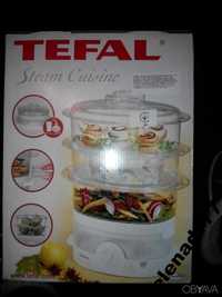 Пароварка Tefal, новая, 3 чаши + основа