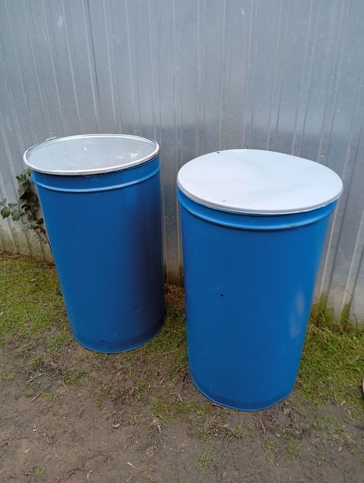 Beczki 200l metalowe