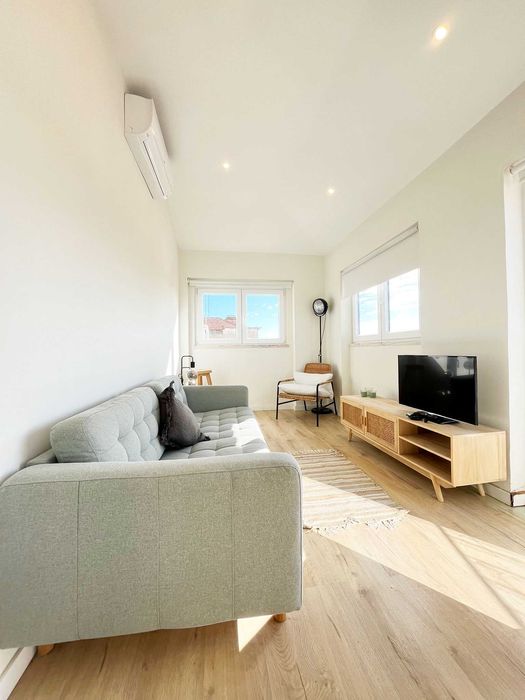 Apartamento Renovado e Mobilado - T1+1 Vista Rio - Alcácer do Sal