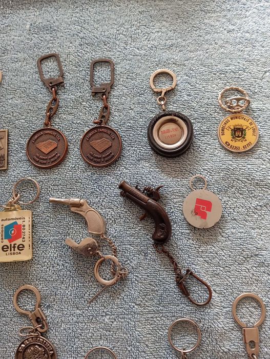 Colecção de porta chaves
