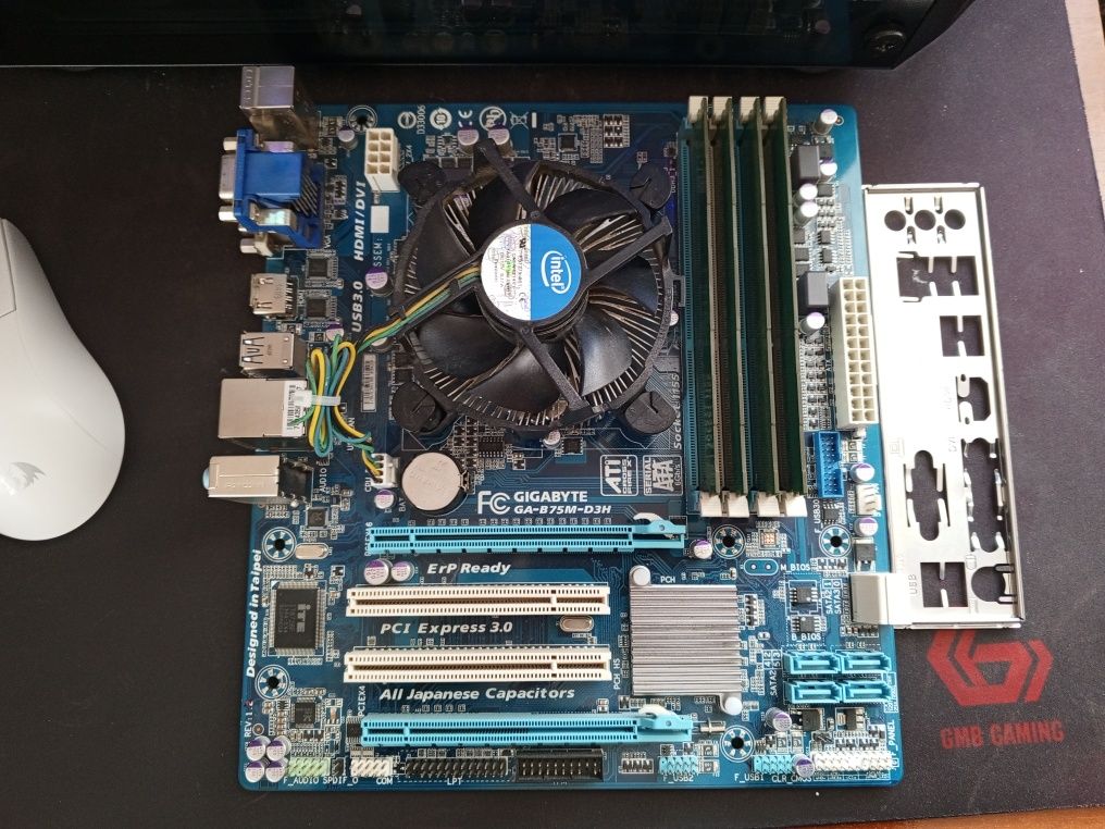 Материнська плата + I7 3770+16gb ddr3+охолодження від інтел