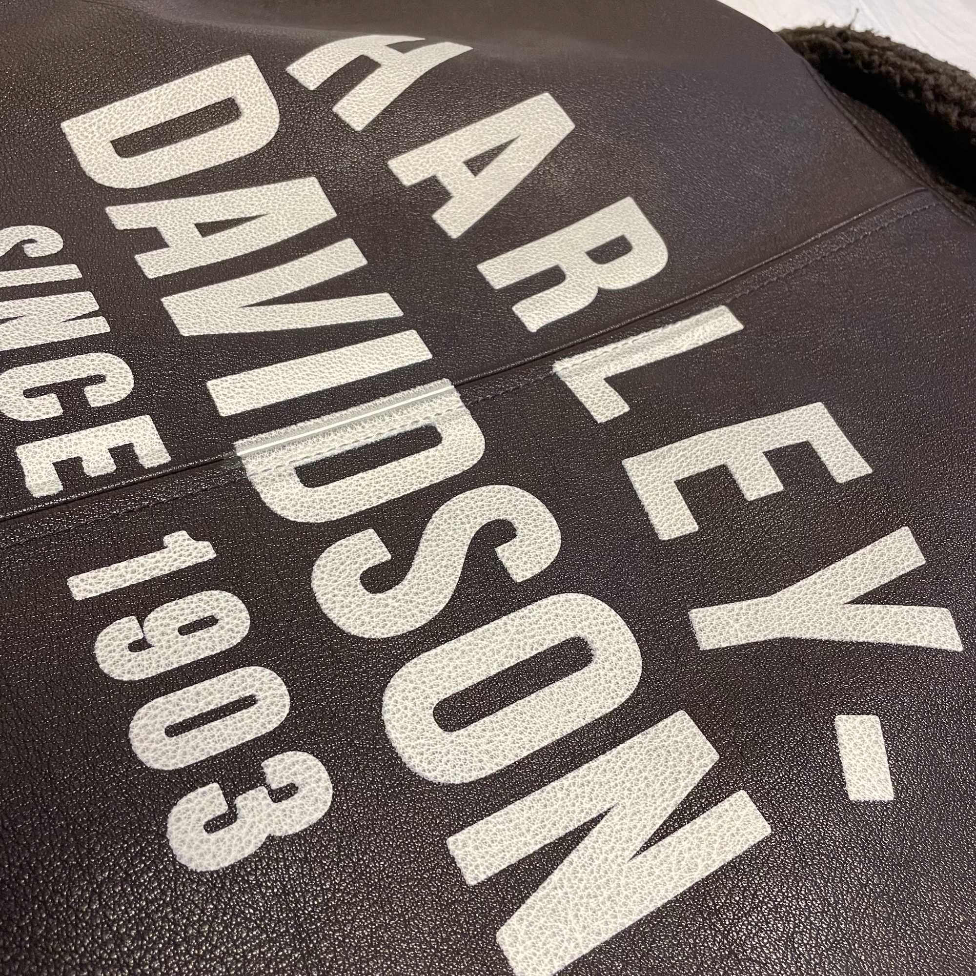 Oryginalna Harley-Davidson kurtka skórzana męska Nowa rozm. L