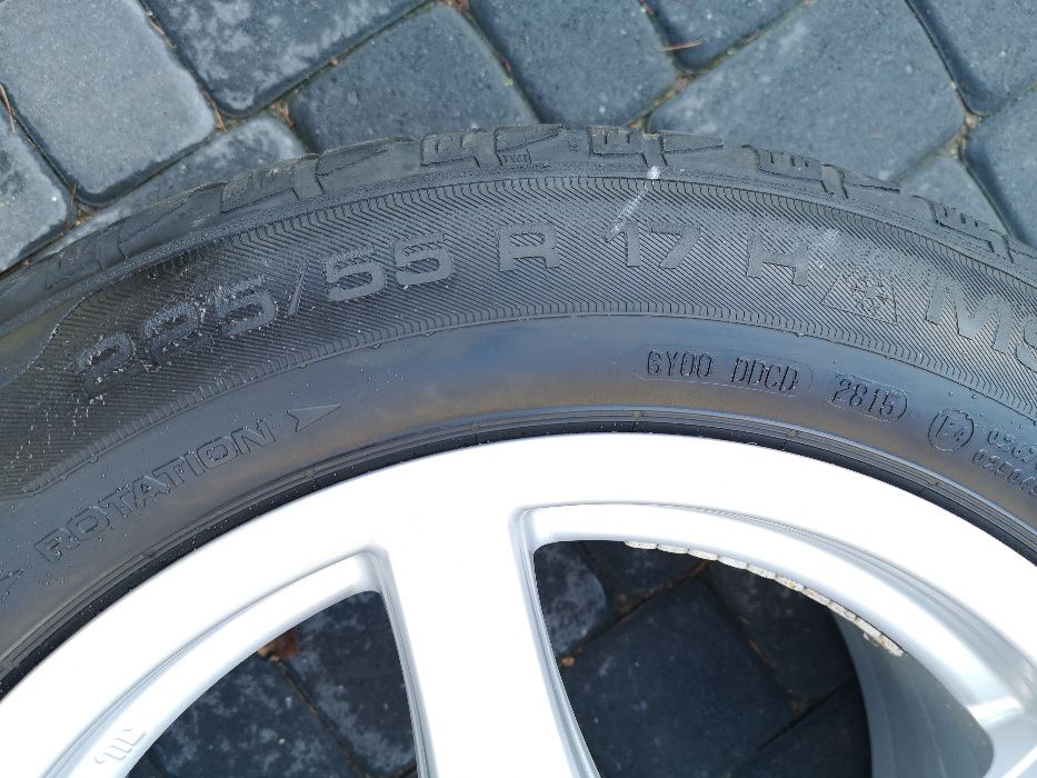 Oryginalne Felgi Koła RIAL 17" BMW Serii 5 F10 F11 Serii 3 E46 F30 F31