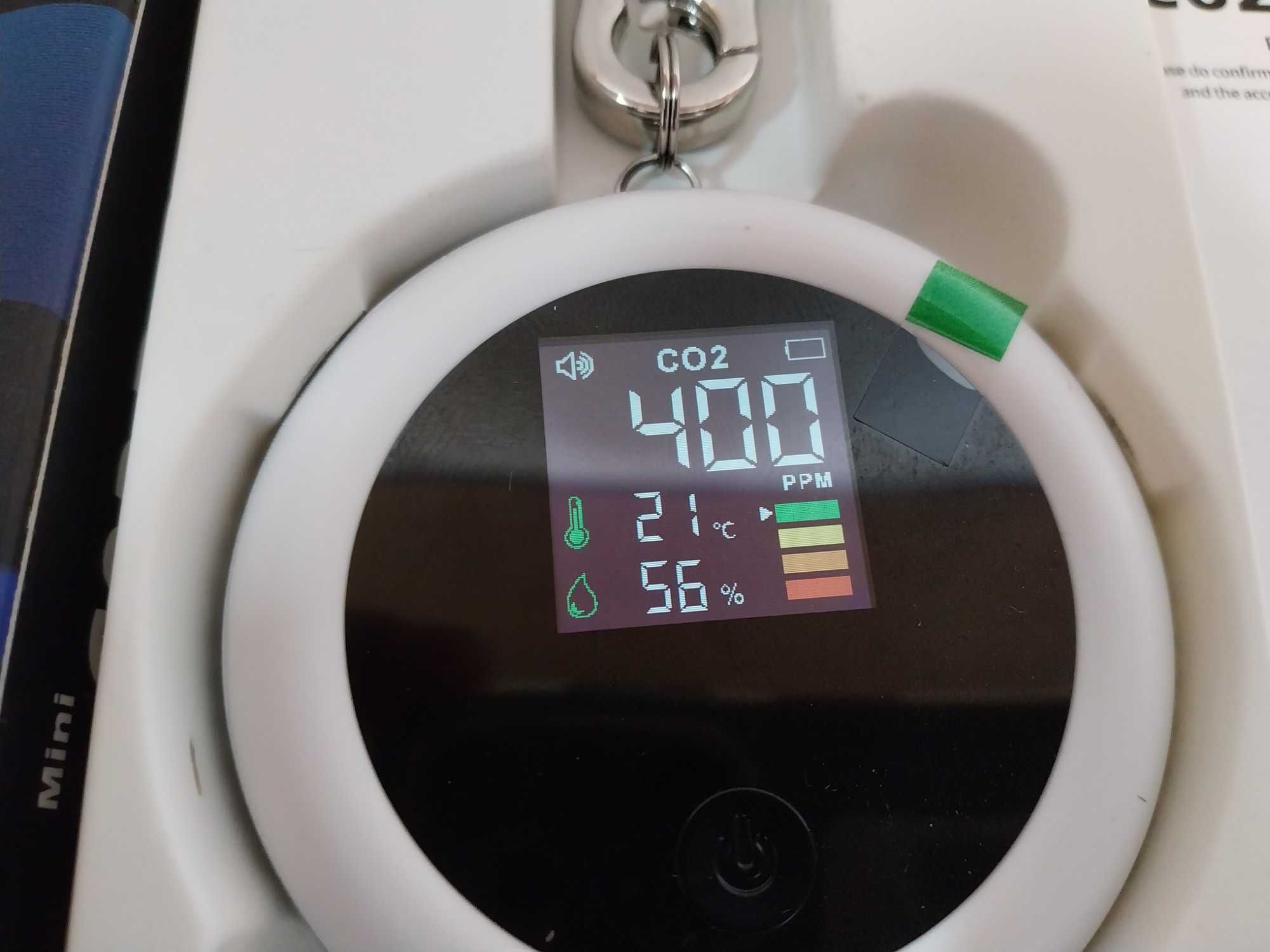 Detektor stężenia dwutlenku węgla Miernik CO2 wilgotności powietrza