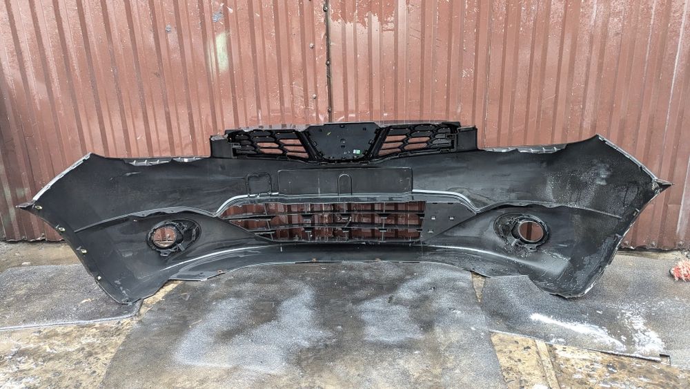Передній бампер NISSAN QASHQAI / Нісан Кашкай j10 рестайлинг колір z11