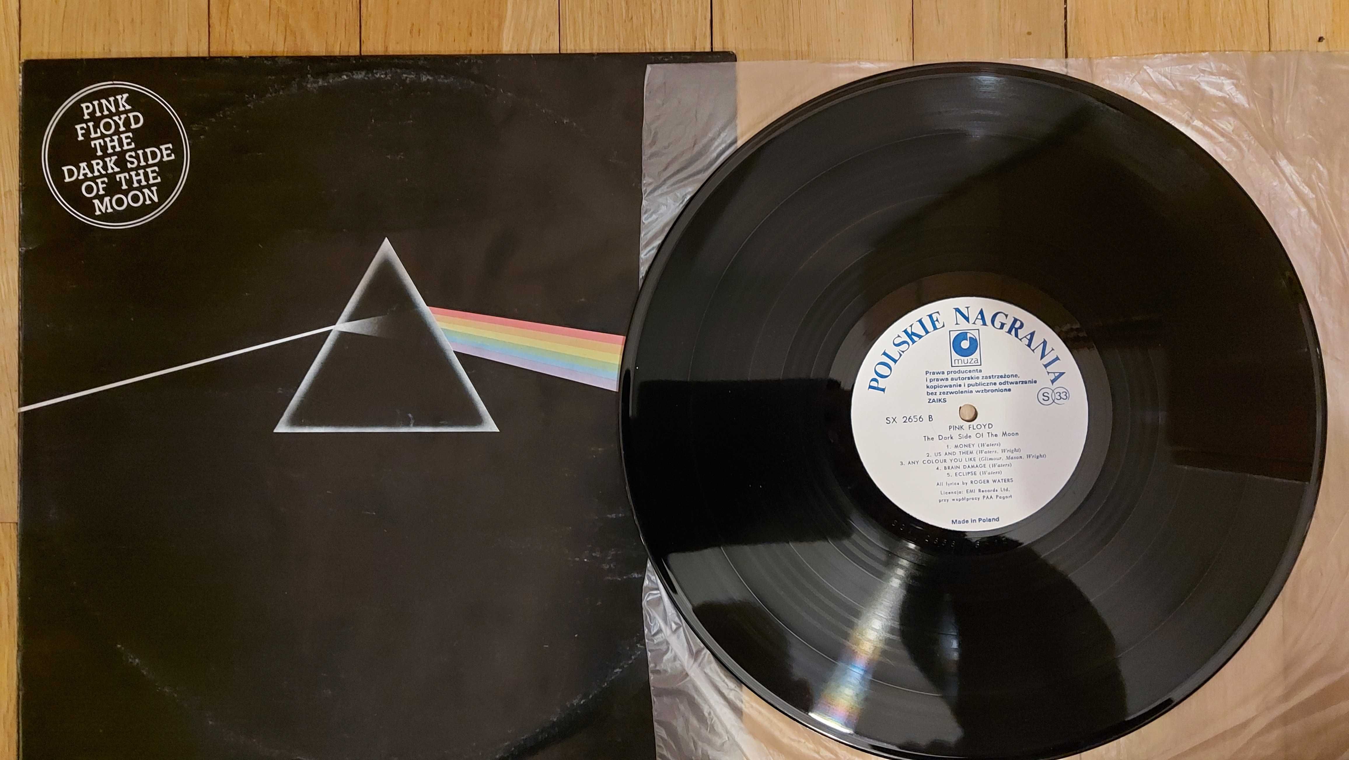 Pink Floyd  The Dark Side Of The Moon  1988 PL  (EX-/VG+) + inne wydan