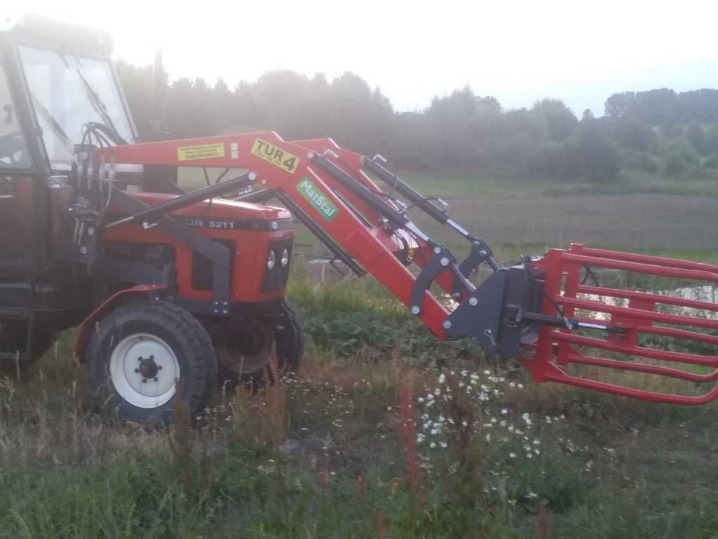 TUR/ ładowacz czołowy NOWY montaż do każdego ciągnika MATSTAL