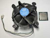 Процессор Intel Celeron G3930 и кулер Intel.