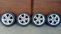 Koła alufelgi Skoda, Seat, VW 16" 5x100, ET 43, Bridgestone 205/45 R16