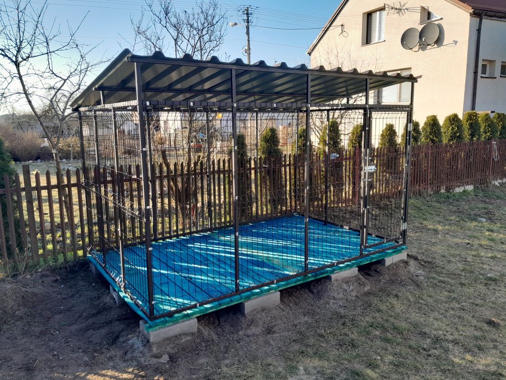 Kojec dla Psa Panelowy WZMOCNIONA RAMA