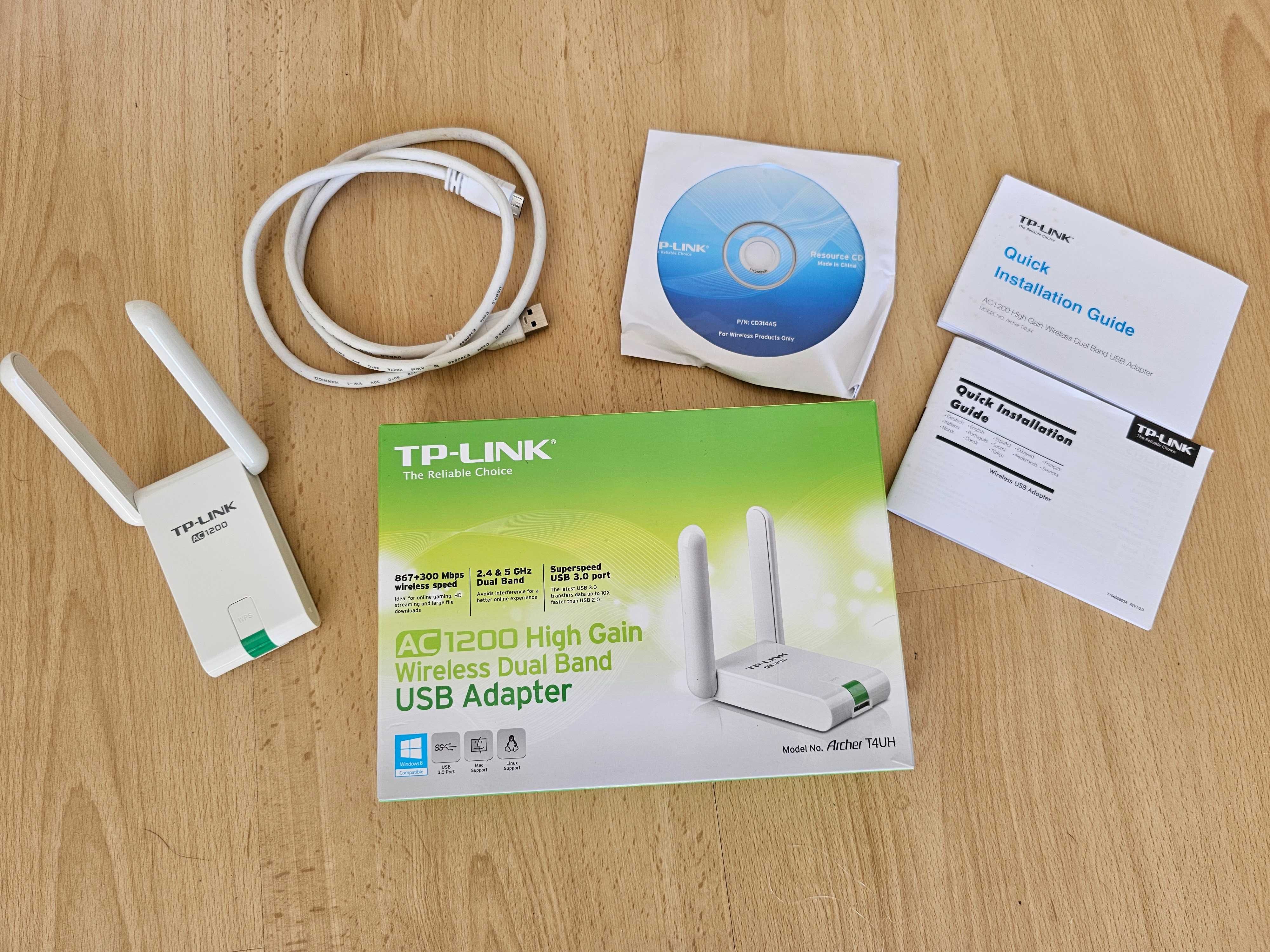 Adaptador Wi-Fi Archer T4UH até 1200 Mbps TP-Link