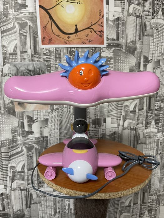 Настільна дитяча лампа, нова