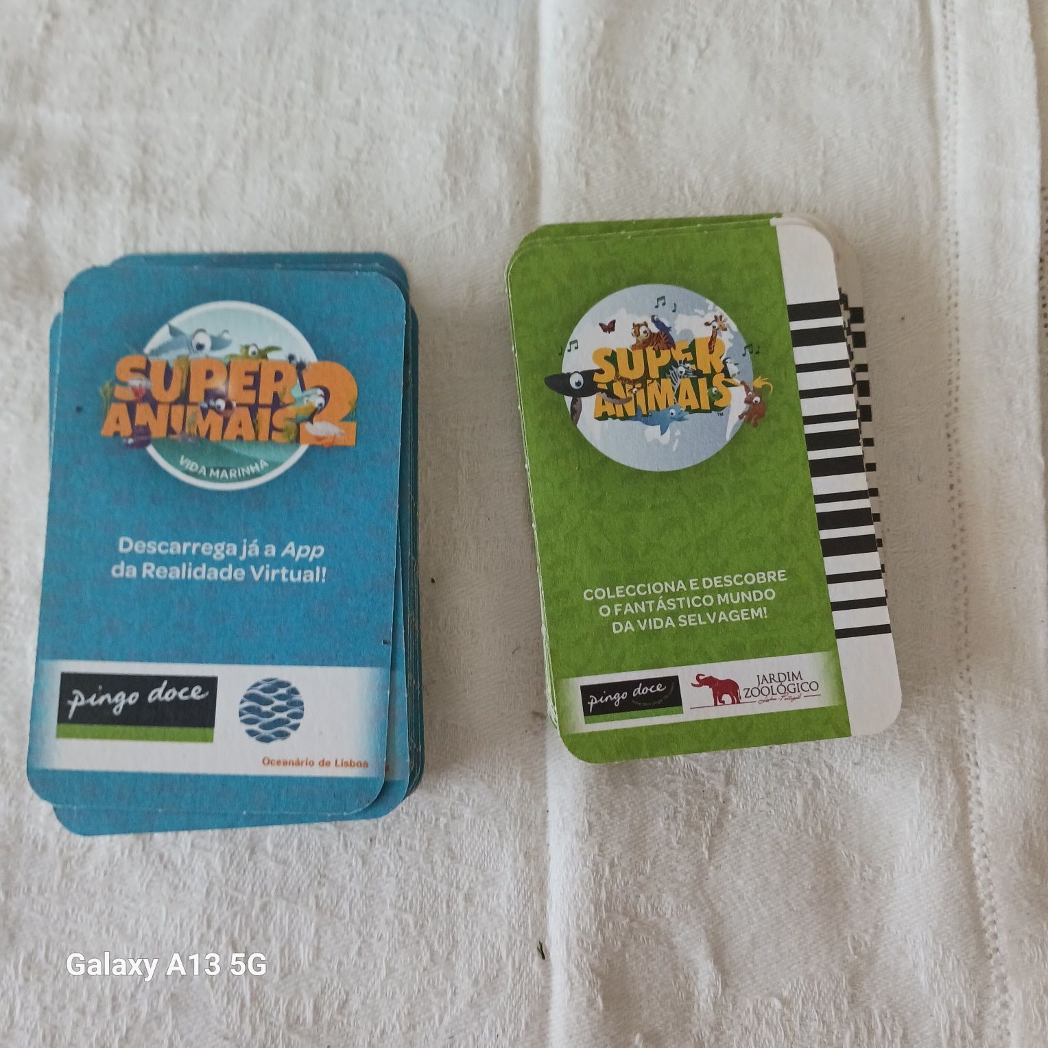 Cartas Super animais pingo doce