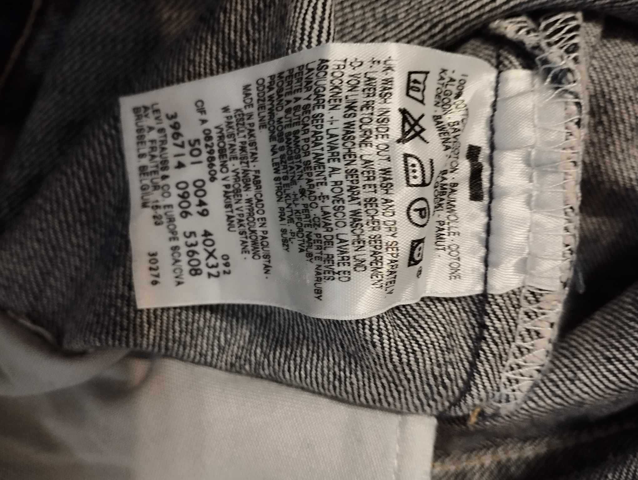 Levi's 501 W40L32 super model