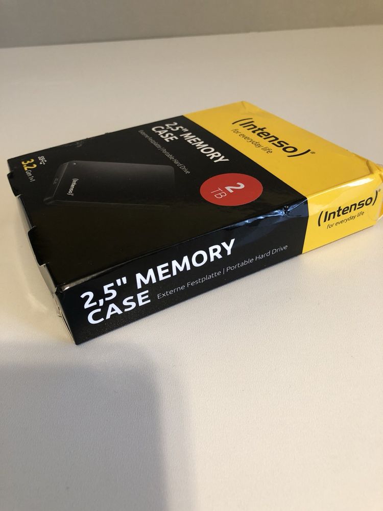 Зовнішній жорсткий диск Накопичувач Intenso Memory Case 2 ТБ