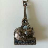 Brelok breloczek kot Paris wieża Eifla la tour Eiffel