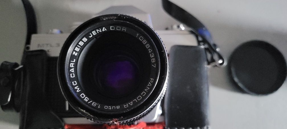 Aparat Praktica MTL 3 , Carl Zeiss, Meyer. Jak nowy.  Instrukcja.