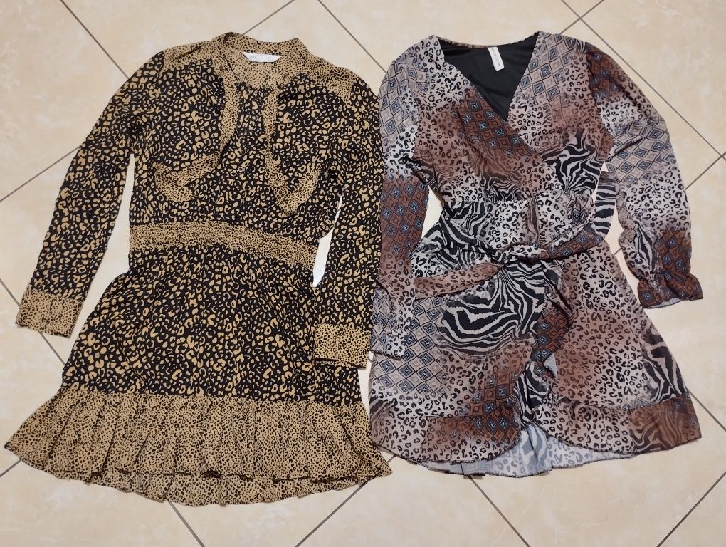 Okazja! Dwie piękne Sukienki z Pazurem  Zara i New Collection  - 50%