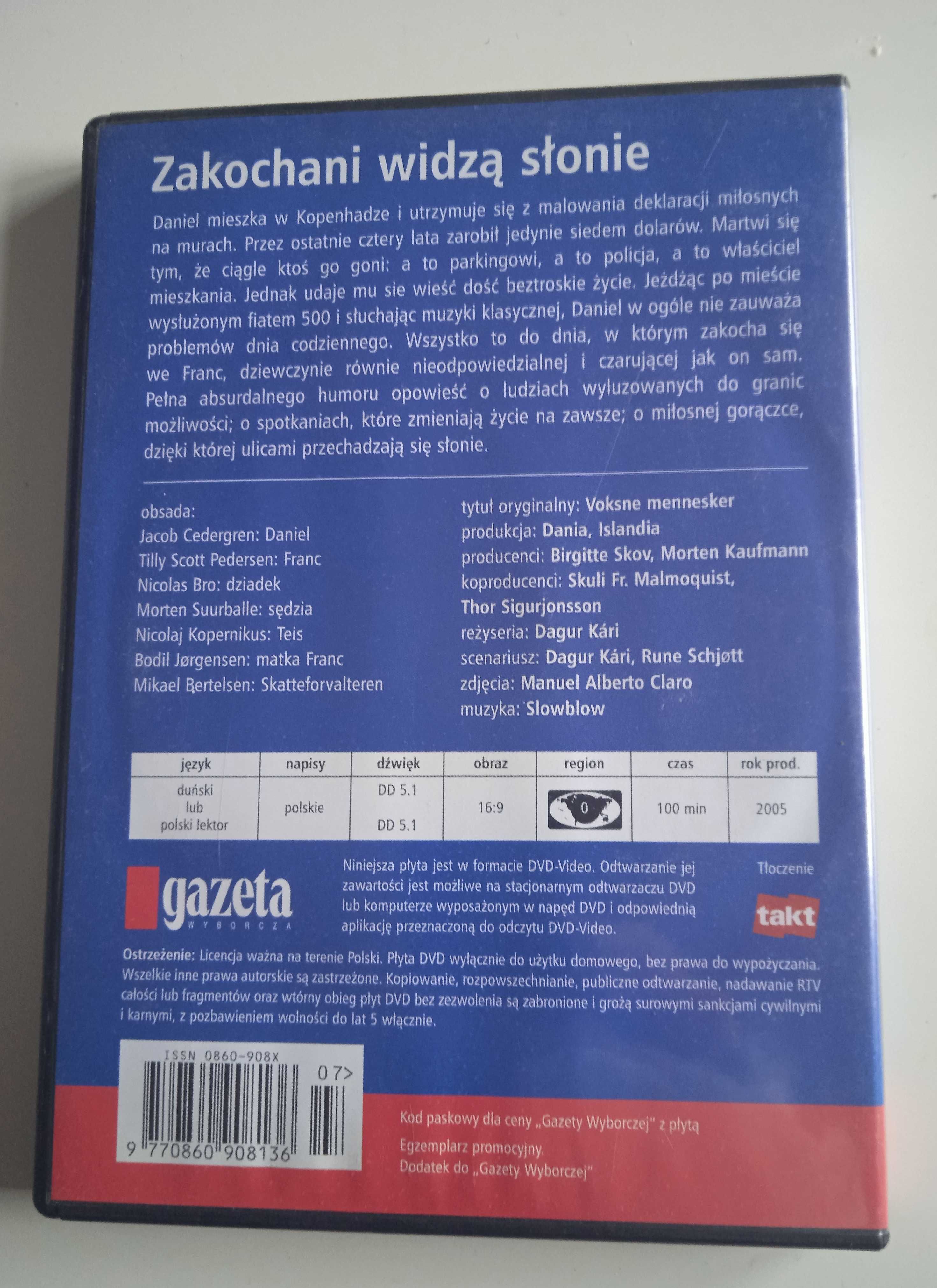 Zakochani widzą słonie DVD