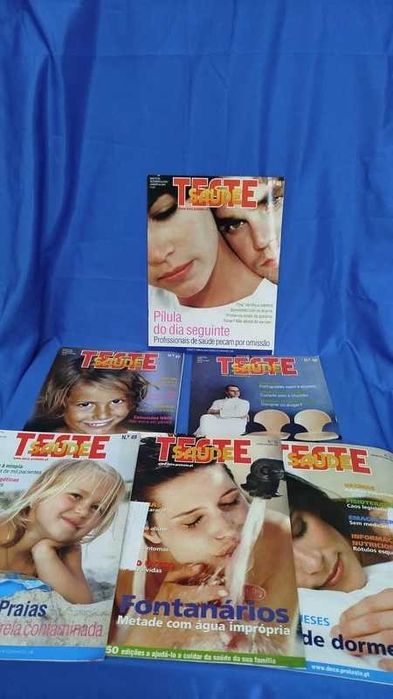 Revistas Proteste Teste e Saude diversas