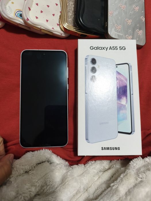 Vendo Galaxy A55 5G , 256 GB de memória.