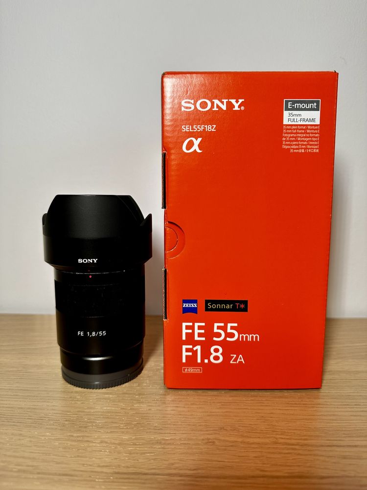 Sony FE 55 mm 1.8 Carl Zeiss