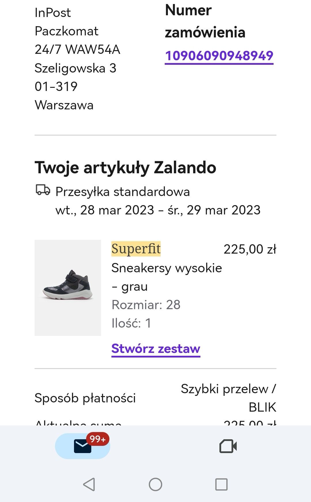 Trzewiki Superfit gore-tex r. 28