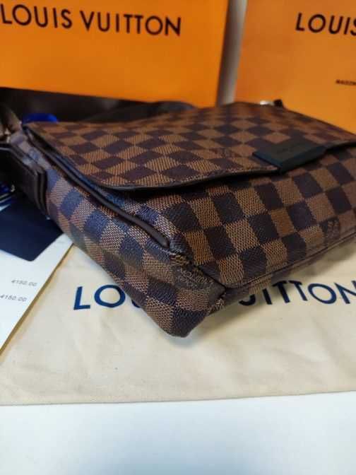 LOUIS VUITTON męska torba Listonoszka, skóra 410856