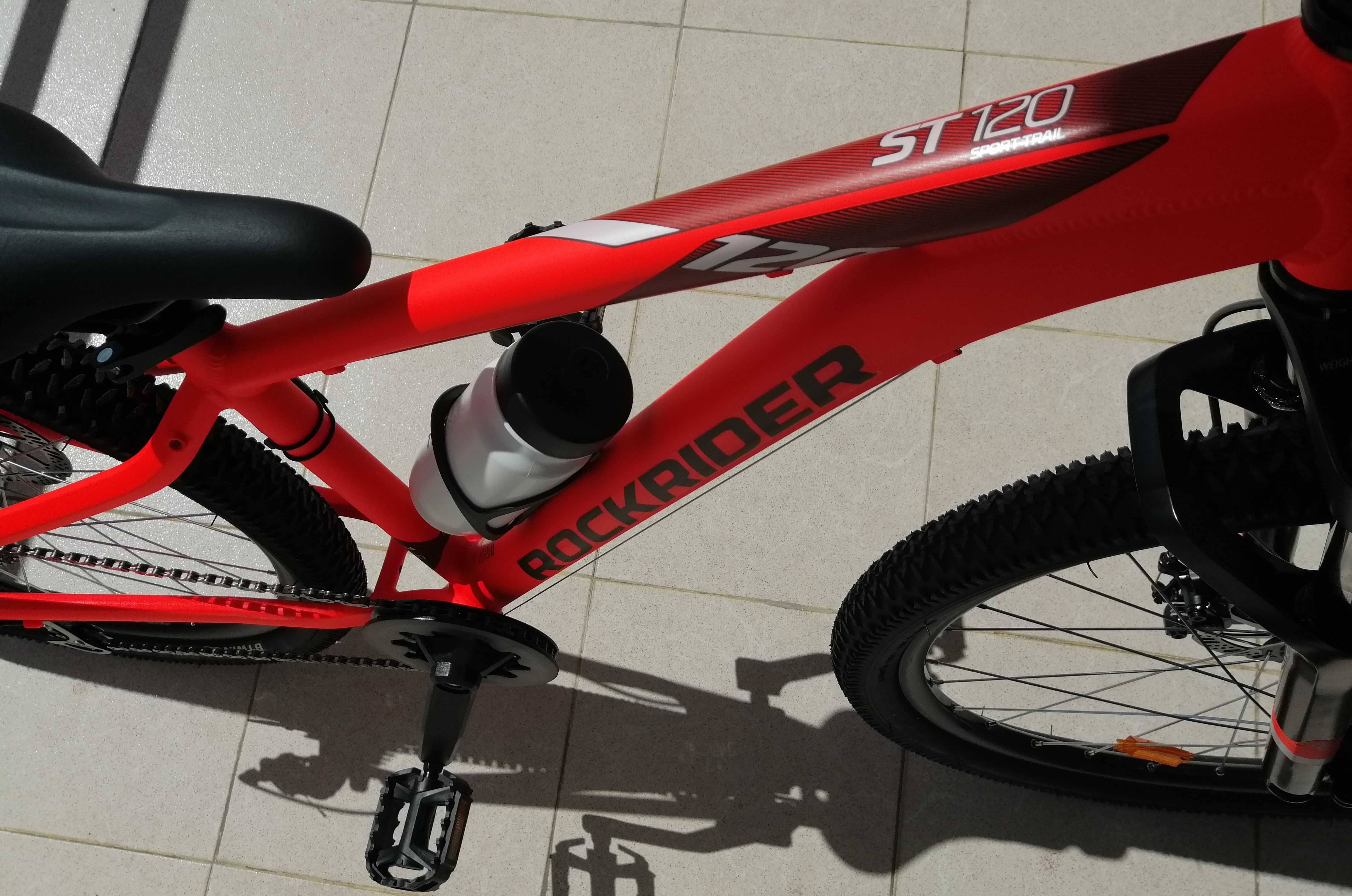 Bicicleta de criança BTT Rockrider ST 120 Laranja Roda 26 Quadro XS