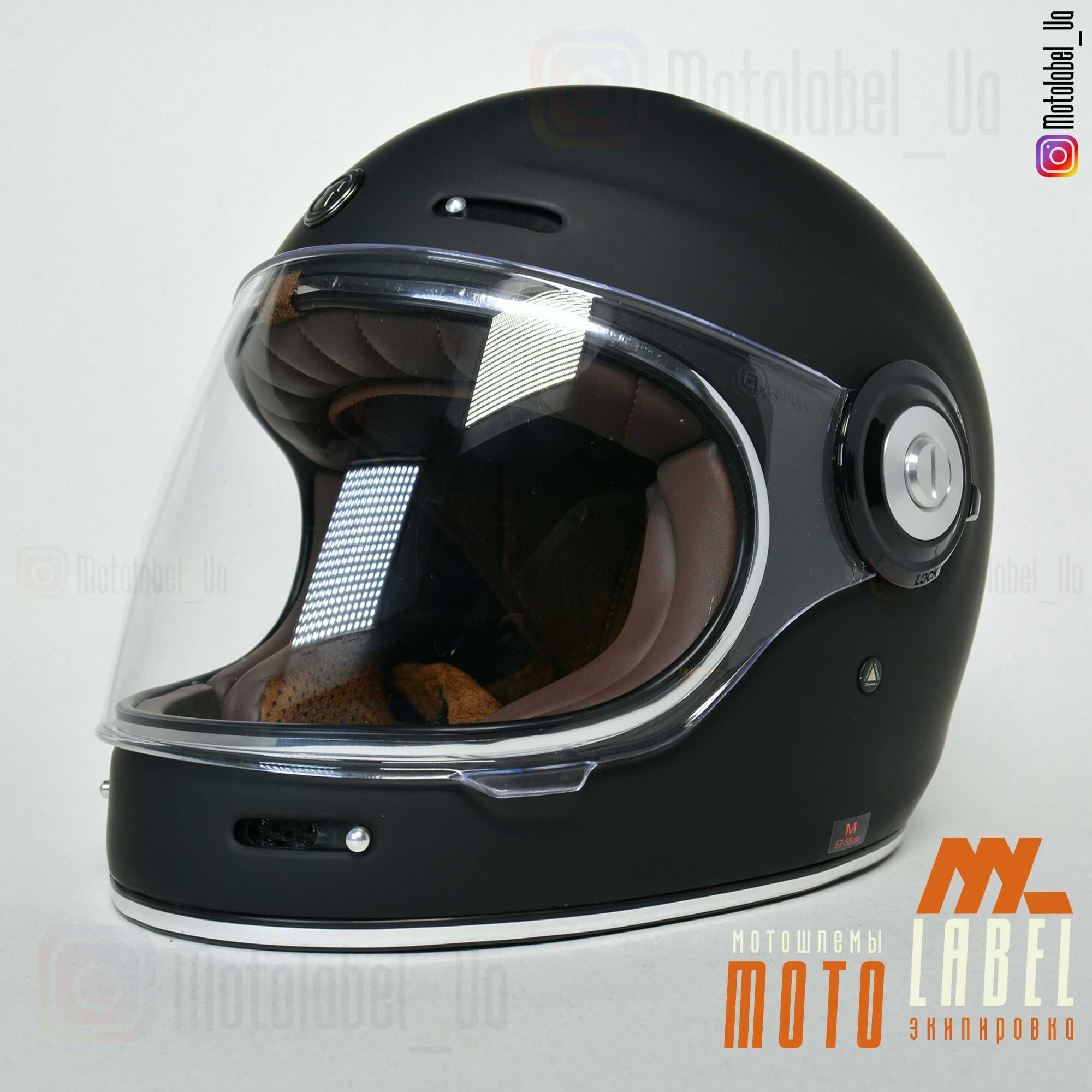 Мотошлем интеграл TORC T-1 Retro  Newport Ретро мото шлем